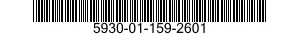 5930-01-159-2601 SWITCH,THERMOSTATIC 5930011592601 011592601