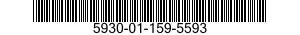 5930-01-159-5593 SWITCH,PUSH 5930011595593 011595593