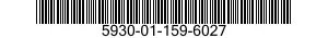 5930-01-159-6027 SWITCH,CODE INDICATING WHEEL 5930011596027 011596027