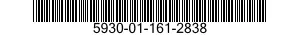 5930-01-161-2838 SWITCH BOX 5930011612838 011612838