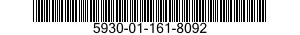 5930-01-161-8092 SWITCH,TOGGLE 5930011618092 011618092