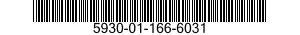 5930-01-166-6031 PUSH BUTTON 5930011666031 011666031