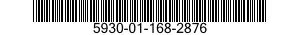 5930-01-168-2876 PUSH BUTTON 5930011682876 011682876