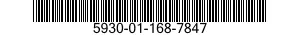 5930-01-168-7847 SWITCH,TOGGLE 5930011687847 011687847