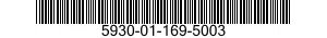 5930-01-169-5003 LEVER,SWITCH 5930011695003 011695003