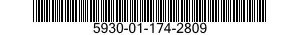 5930-01-174-2809  5930011742809 011742809