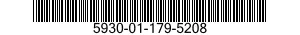 5930-01-179-5208 SWITCH SUBASSEMBLY 5930011795208 011795208