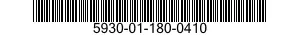 5930-01-180-0410 SWITCH,PUSH 5930011800410 011800410