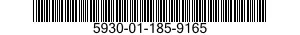 5930-01-185-9165 SWITCH,PUSH 5930011859165 011859165