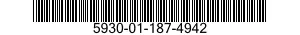 5930-01-187-4942 SWITCH,PUSH 5930011874942 011874942