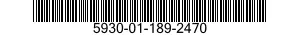 5930-01-189-2470 SWITCH,ROTARY 5930011892470 011892470
