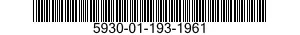 5930-01-193-1961  5930011931961 011931961