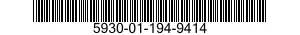 5930-01-194-9414 SWITCH SUBASSEMBLY 5930011949414 011949414