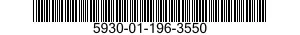 5930-01-196-3550 SWITCH,CODEINDICATINGWHEEL 5930011963550 011963550