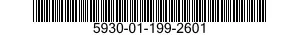 5930-01-199-2601 SWITCH,PUSH 5930011992601 011992601