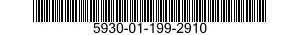 5930-01-199-2910 SWITCH SUBASSEMBLY 5930011992910 011992910