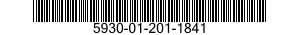 5930-01-201-1841 SWITCH,ELECTRICAL 5930012011841 012011841