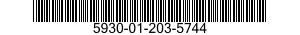 5930-01-203-5744 ARM,SWITCH ACTUATOR 5930012035744 012035744