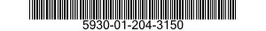 5930-01-204-3150 SWITCH,PRESSURE 5930012043150 012043150