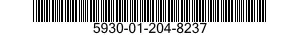 5930-01-204-8237 SWITCH,PUSH-PULL 5930012048237 012048237