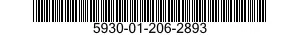 5930-01-206-2893 SWITCH SUBASSEMBLY 5930012062893 012062893