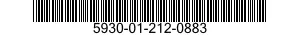 5930-01-212-0883  5930012120883 012120883