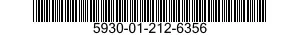 5930-01-212-6356 SWITCH,PUSH 5930012126356 012126356