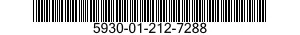 5930-01-212-7288 SWITCH,PUSH 5930012127288 012127288