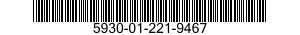 5930-01-221-9467 SWITCH,THERMOSTATIC 5930012219467 012219467