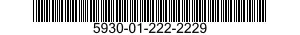 5930-01-222-2229 PUSH BUTTON 5930012222229 012222229
