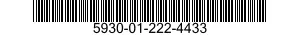 5930-01-222-4433 SWITCH,CODE INDICATING WHEEL 5930012224433 012224433