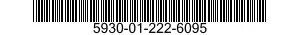5930-01-222-6095 SWITCH SUBASSEMBLY 5930012226095 012226095