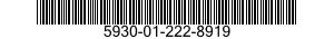 5930-01-222-8919 SWITCH,TOGGLE 5930012228919 012228919