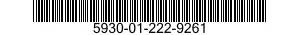 5930-01-222-9261  5930012229261 012229261