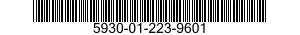 5930-01-223-9601 SWITCH,PUSH 5930012239601 012239601