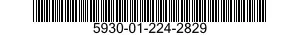 5930-01-224-2829  5930012242829 012242829
