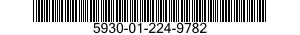 5930-01-224-9782 SWITCH ASSEMBLY 5930012249782 012249782