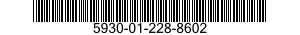 5930-01-228-8602 SWITCH,THERMOSTATIC 5930012288602 012288602