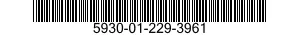 5930-01-229-3961 SWITCH,PUSH 5930012293961 012293961