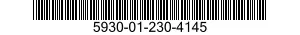 5930-01-230-4145 SWITCH,PUSH 5930012304145 012304145