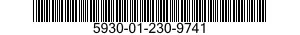 5930-01-230-9741 PUSH BUTTON 5930012309741 012309741