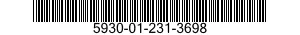 5930-01-231-3698 SWITCH,PUSH 5930012313698 012313698