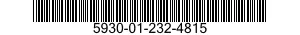 5930-01-232-4815 PUSH BUTTON 5930012324815 012324815