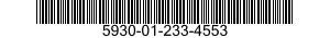 5930-01-233-4553 SWITCH ASSEMBLY 5930012334553 012334553