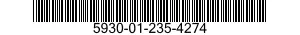 5930-01-235-4274 SWITCH ASSEMBLY 5930012354274 012354274