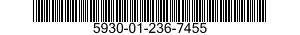 5930-01-236-7455 SWITCH ASSEMBLY 5930012367455 012367455
