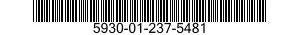 5930-01-237-5481 SWITCH,SENSITIVE 5930012375481 012375481