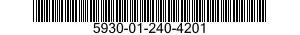 5930-01-240-4201 SWITCH,PUSH 5930012404201 012404201