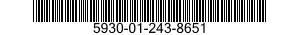 5930-01-243-8651 PUSHBUTTON 5930012438651 012438651