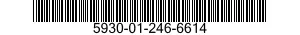 5930-01-246-6614  5930012466614 012466614